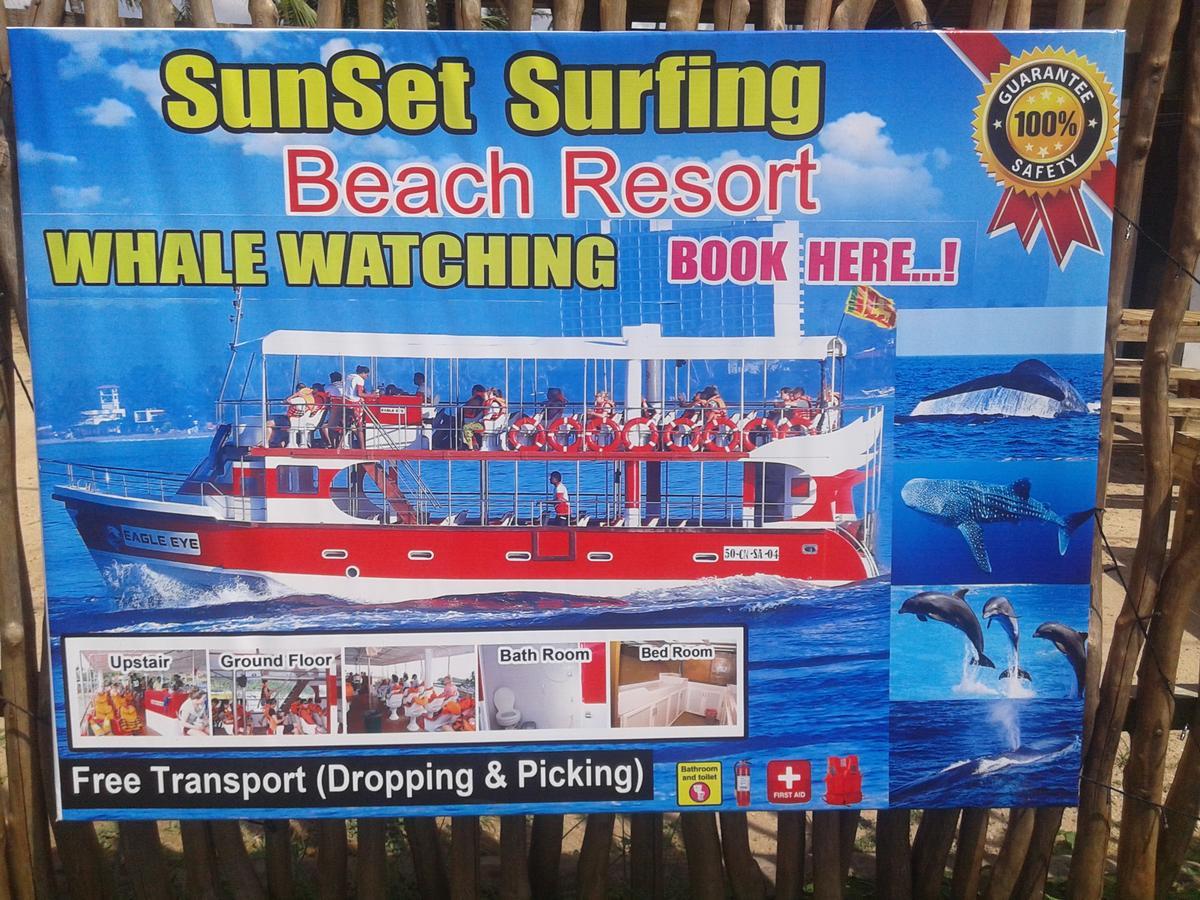 Sunset Surfing Beach Resort Matara Exterior foto